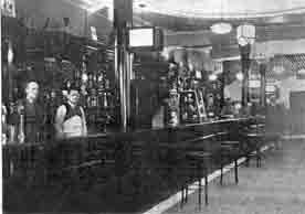 Interior view of the Bruce Arms 1949